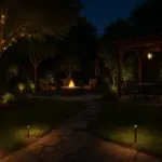 Outdoor Night Living