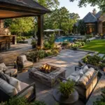 The 3-Zone Backyard Layout Builders Use in High-End Homes