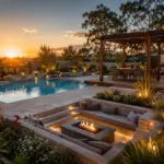 How to Combine Pools, Fire Features, and Landscaping Into One Cohesive Space