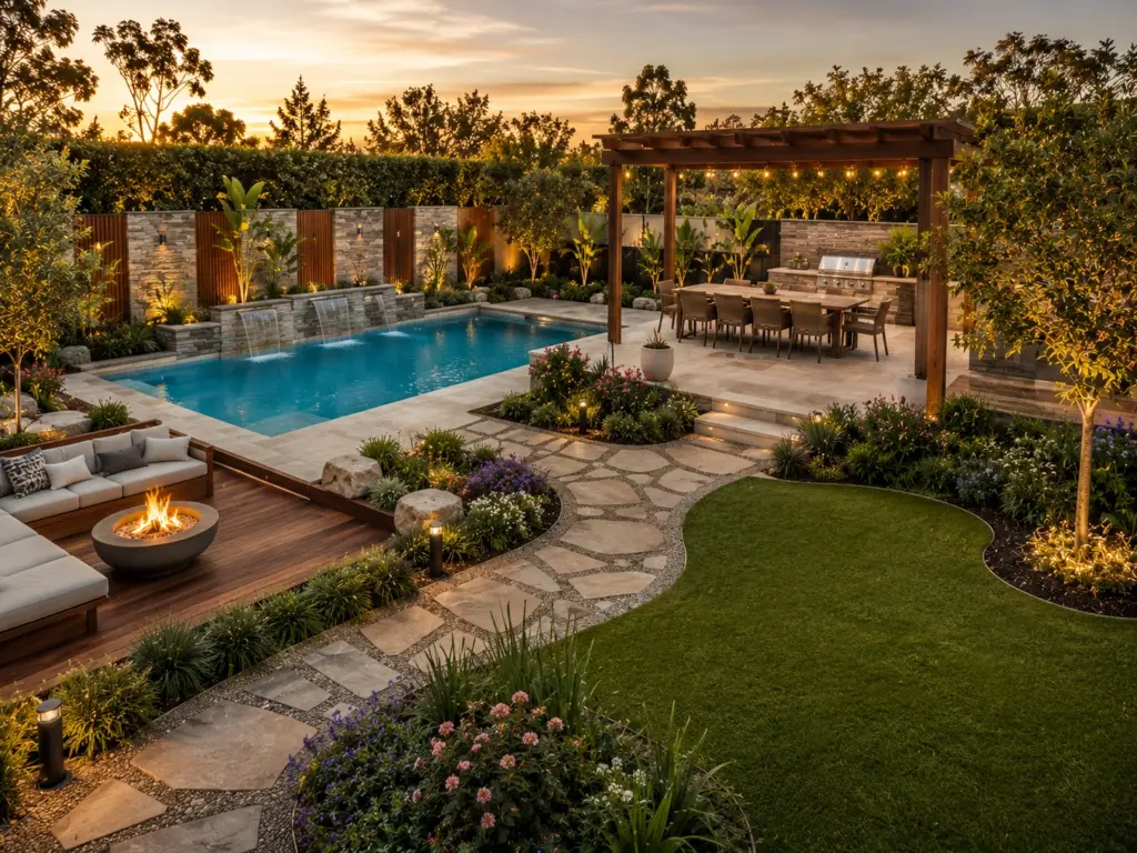 Backyard Landscaping That Ties the Whole Design Together