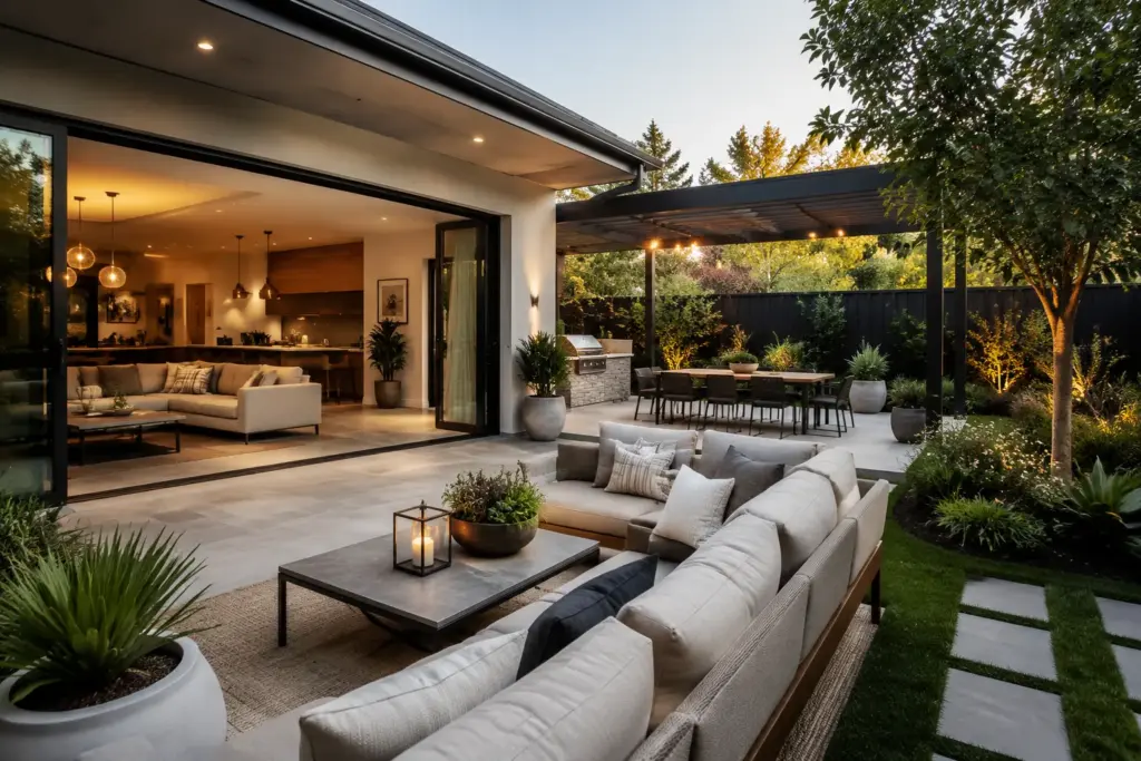 Design an Outdoor Living Space That Becomes Part of Your Home